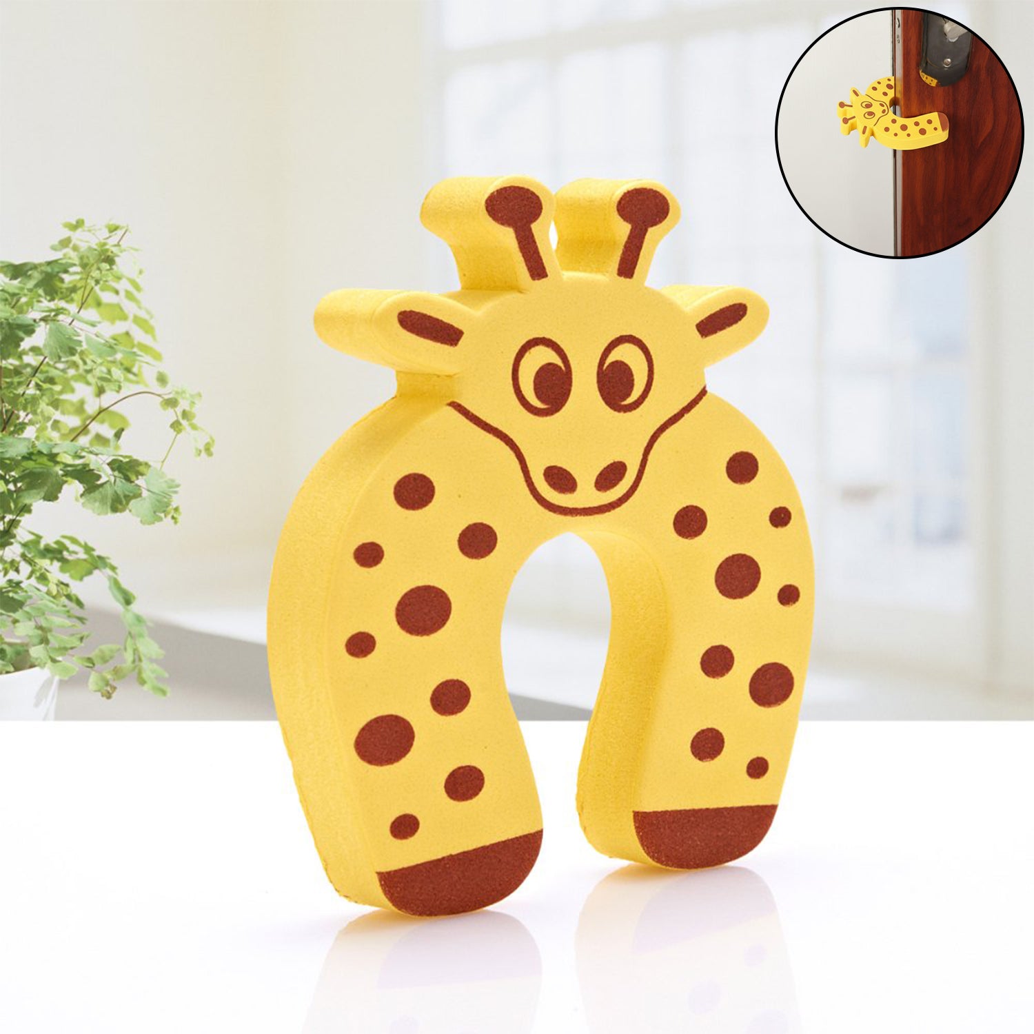 6130 1 Pc Mix Door Stopper Used In All Kinds Of Household And Official Places Specially For Controlling Motion Of Doors.