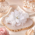 Cute Soft Elastic Floral Baby Headband Stylish Stretchable Hair Band (1 Pc)