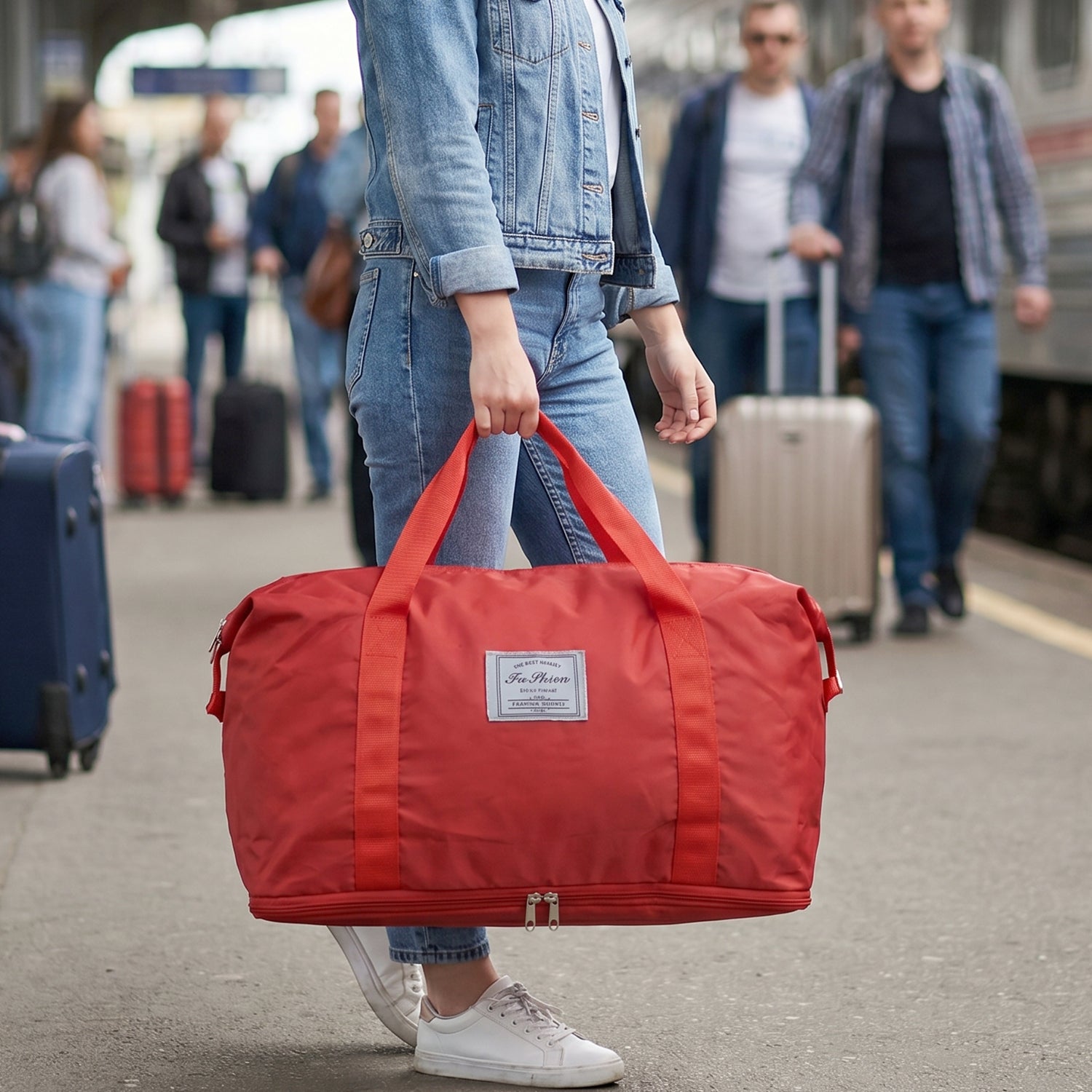 Premium Travel Carry Bag  ( 1 Pc 40x54 Cm)
