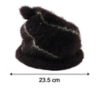 Winter Warm Woolen Beanie Cap For Men  Women (1 Pc Mix Desin)