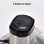 2363 Stainless Steel Electric Meat Grinders With Bowl Heavy For Kitchen Food Chopper Meat Vegetables Onion  Garlic Slicer Dicer Fruit  Nuts Blender (3l 300watts)