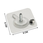 9017 Adhesive Screw Wall Hook Used In All Kinds Of Places Including Household And Offices For Hanging And Holding Stuffs Etc.