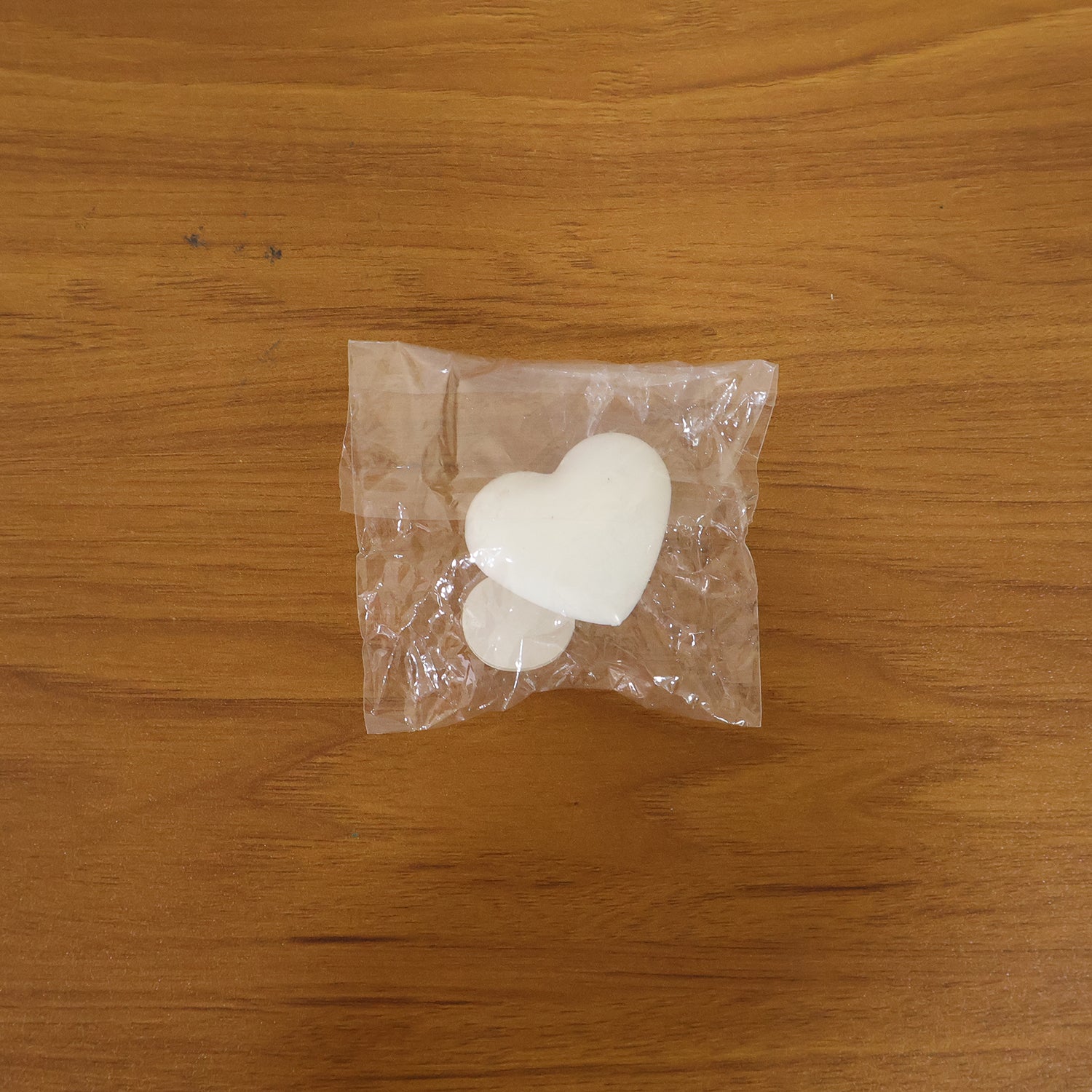 Elegant Heart Shape Toilet Flush Push Button 1 Pc