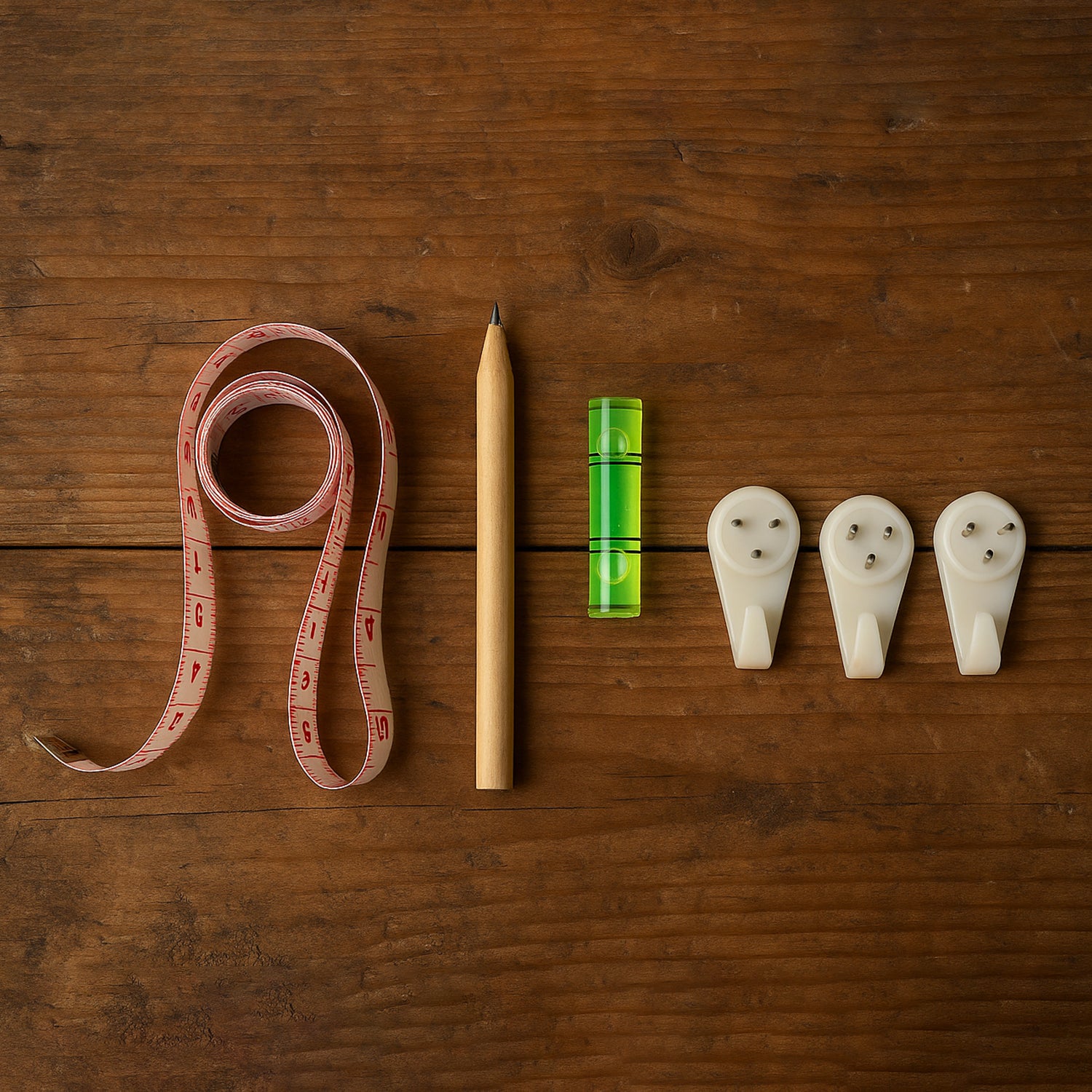 6-in-1 Wall Hanging  Measurement Tool Kit