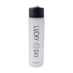 Premium Frosted Glass Water Bottle With Leak Proof Lid (350 Ml)