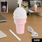 Ice Cream Cone Shape Air Freshener Humidifier (1pc  Pink)