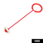1665 Led Light Flashing Jumping Ring Ankle Skipping Jump Rope For Kids