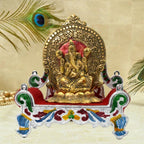 2711 Big Singhasan Bal Gopal Used In All Kinds Of Household And Official Places For Placing Gods Sculpture Over It.