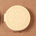 4144 Round Chocolate Diary Notebooks Original Chocolate Smell  Writing Practice Book Early Learning Copybook Premium Chocolate Book ( 1pc Book )