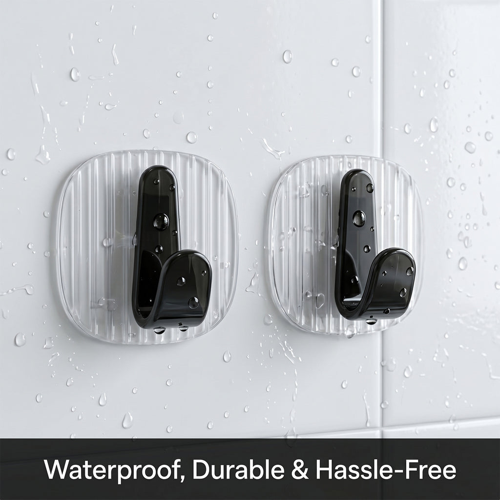 Multipurpose Self Adhesive Wall Hook (1 Pc)