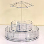Premium 360 Rotating Makeup  Jewellery Organizer Stand (1 Pc)