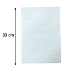 Transparent Plastic Zip Lock Bag (1 Pc 33x23 Cm)