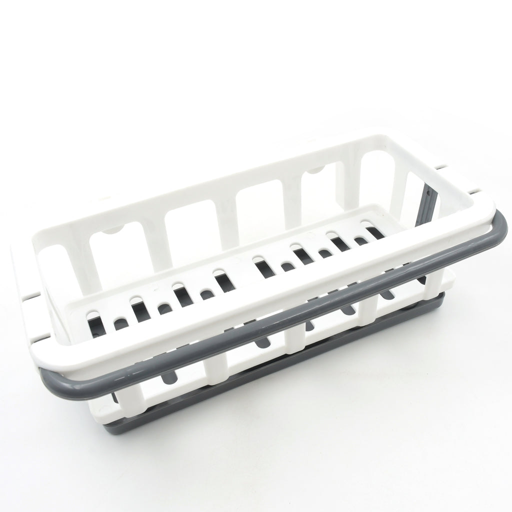 8788 Multipurpose Platic Hanging Drain Rack Retractable Sponge Storage Hanging Rack With Adhesive Hook For Kitchen And Bathroom Dishcloth Holders Basket Drying Tray Organizer