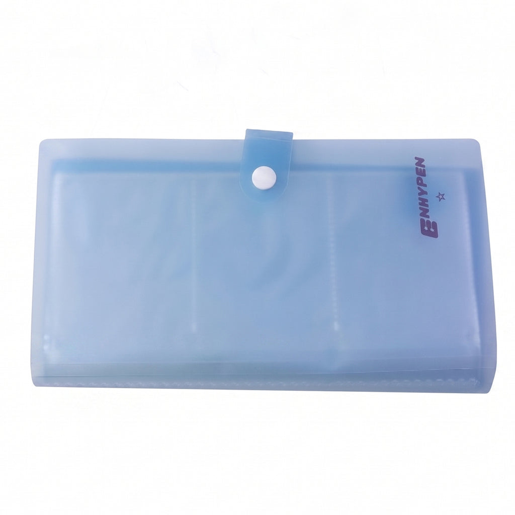 Multipurpose Button Closure Document Organizer Wallet With 20 Inner Leafs (1 Pc)