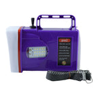 Omega Rechargeable Led Laser Torch Light With 5200 Mah Battery