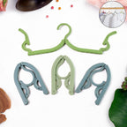Travel Hangers Portable Folding Clothes Hangers (4 Pc  Big)