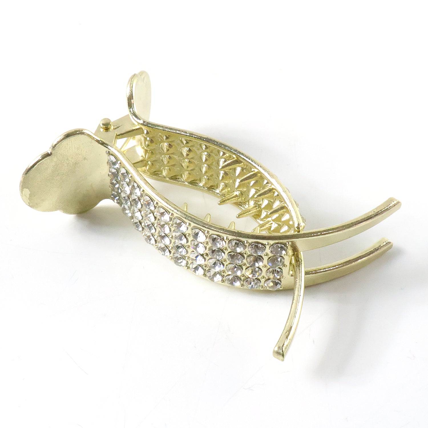 Premium Crystal Studded Hair Claw Clip For Women (1 Pc)