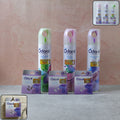 Room Spray And Air Freshener Blocks Combo Set (1 Set Mix Fragrance 220 Ml)