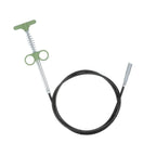 Flexible Spring Drain Cleaning Tool With Hand Grip (1 Pc  157 Cm)