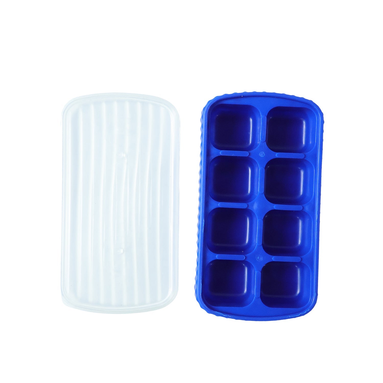 Reusable ice tray with cover designed for hygiene and convenience