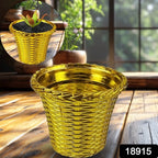 Plastic Flower Valencia (Pot) Home And Outdoor (1 Pc)