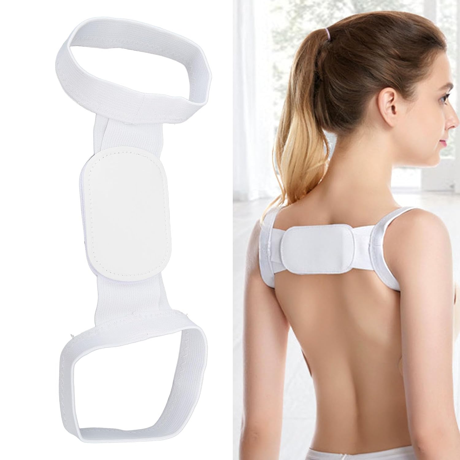 6628 Back And Shoulder Posture Corrector For Adult And Child Corset Back Support Band Corrective Orthosis Posture Correction Health-wh Back Brace Shoulder Support Back Support Belt