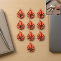Basketball Design Bag Charm Keychain Set (10 Pc)