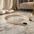 Premium Styling Pearl Embellished Stylish Hairband (1 Pc)