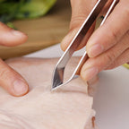 Stainless Steel Fish Bone Tweezer (1 Pc)
