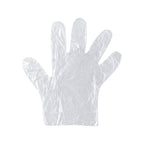 Disposable Clear Plastic Gloves (100 Pc Large)