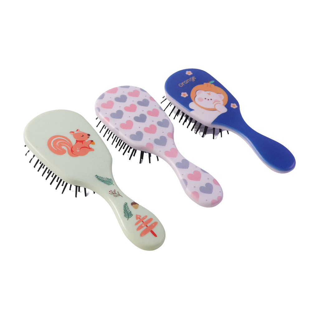 Fun And Colorful Mix Design Kids Hair Comb (1 Pc Mix Design)