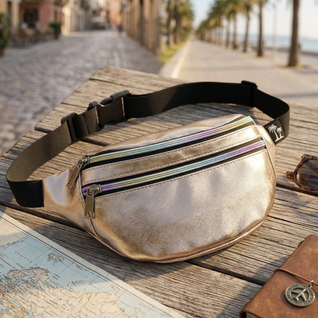 Premium Waist Bag With Adjustable Strap 10x22 Cm 1 Pc