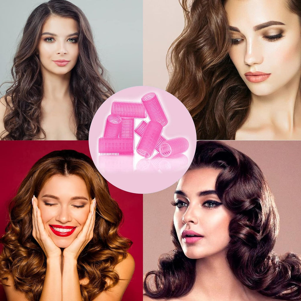 Premium Self-grip Hair Rollers (6 Pc  Set )