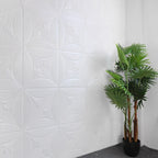 9276 Wallpaper 3d Foam Wallpaper Sticker Panels I Ceiling Wallpaper For Living Room Bedroom I Furniture Door I Foam Tiles (Square Design)