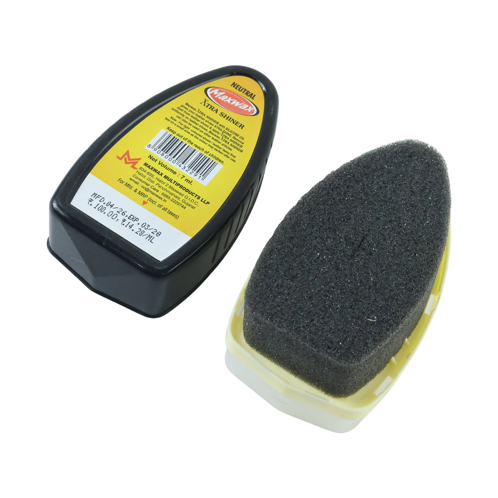 Maxwax Neutral Instant Shoe Shiner (1 Pc 7 Ml)