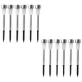 Solar Lawn Lamp Set Of 12 Pc