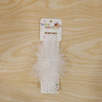Cute Soft Elastic Floral Baby Headband Stylish Stretchable Hair Band (1 Pc)