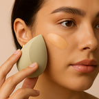 Makeup Sponge For Blending Liquid Foundations Powders And Creams (Multicolor  1 Pc)
