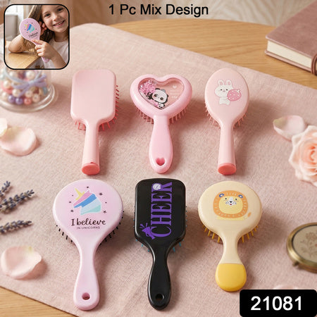 Premium Grooming And Styling Hair Comb  (1 Pc Mix Design)