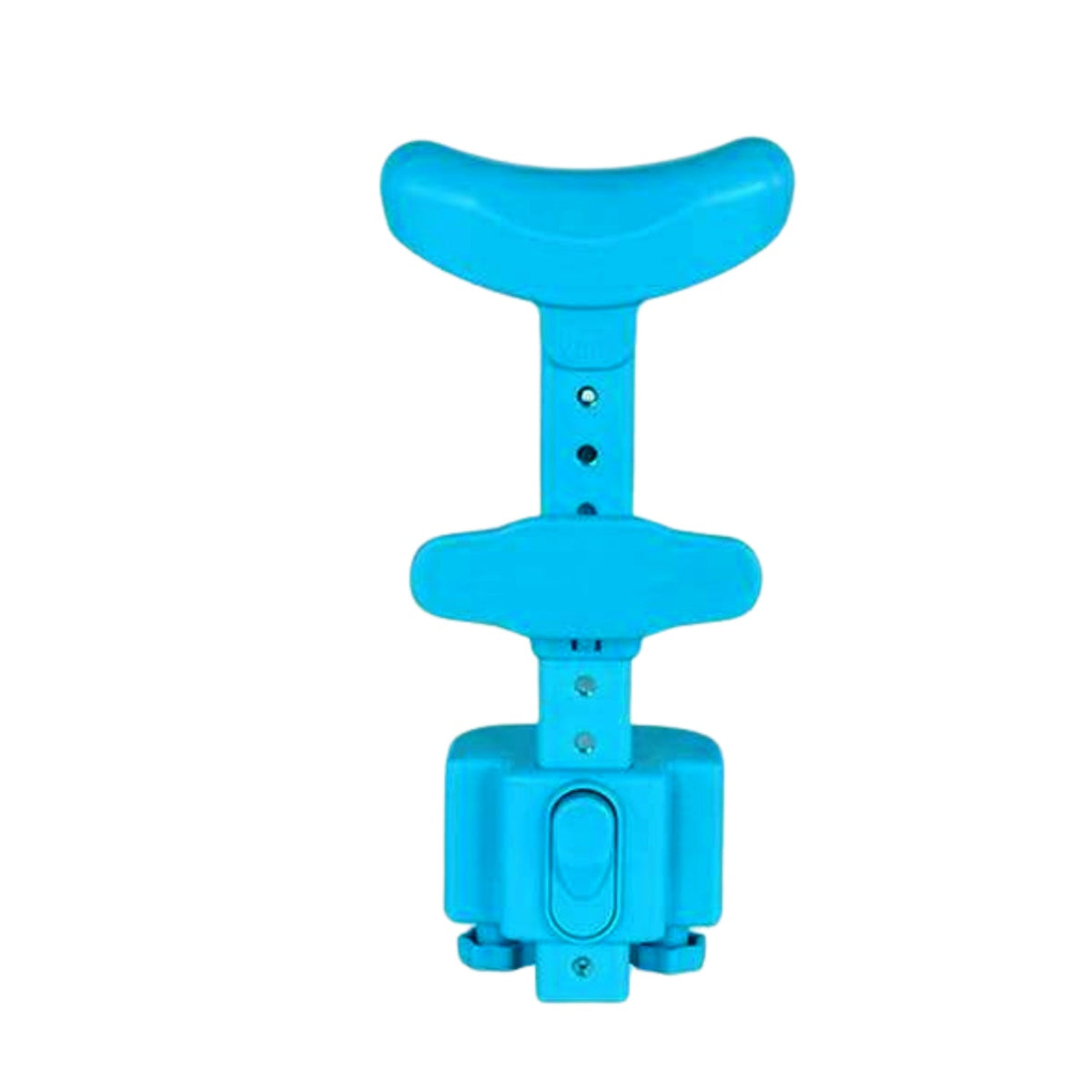 Kids Sitting Posture Corrector on a desk, showing its adjustable design.