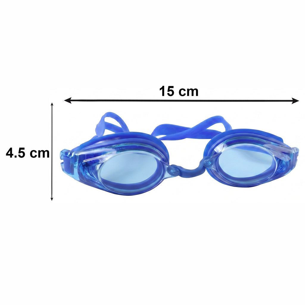 Kids Durable Swimming Goggles With Soft Cushion Seal And Adjustable Head Strap   1 Pc