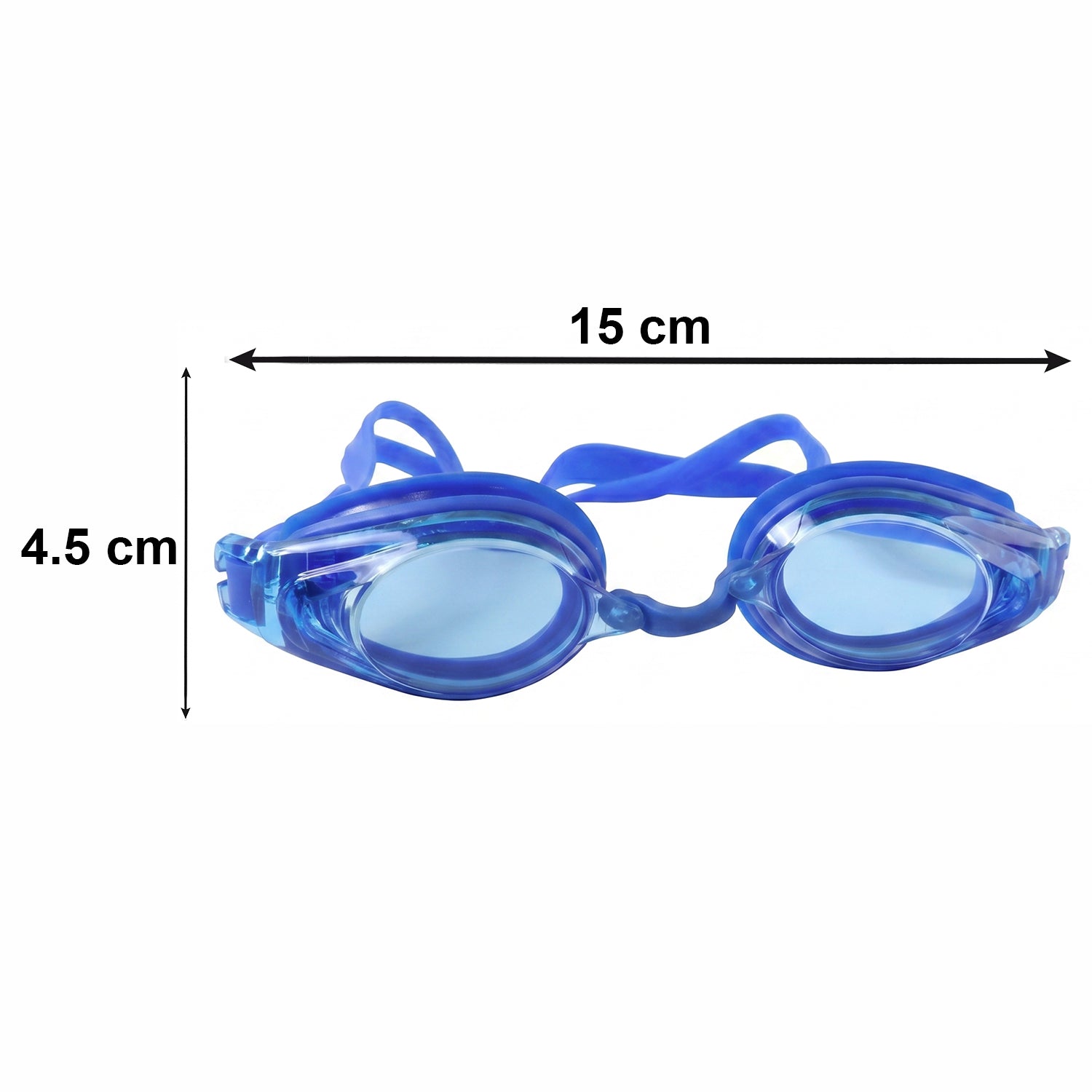 Kids Durable Swimming Goggles With Soft Cushion Seal And Adjustable Head Strap   1 Pc