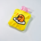 6515 Yellow Duck Head Small Hot Water Bag With Cover For Pain Relief Neck Shoulder Pain And Hand Feet Warmer Menstrual Cramps.