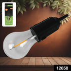 12658 Rechargeable Camping Lights For Tents Led Camping Tent Lantern 3 Lighting Modes Tent Lamp Portable Emergency Camping Lights With Clip Hook For Camping Hiking Fishing Backpacking (1 Pc)