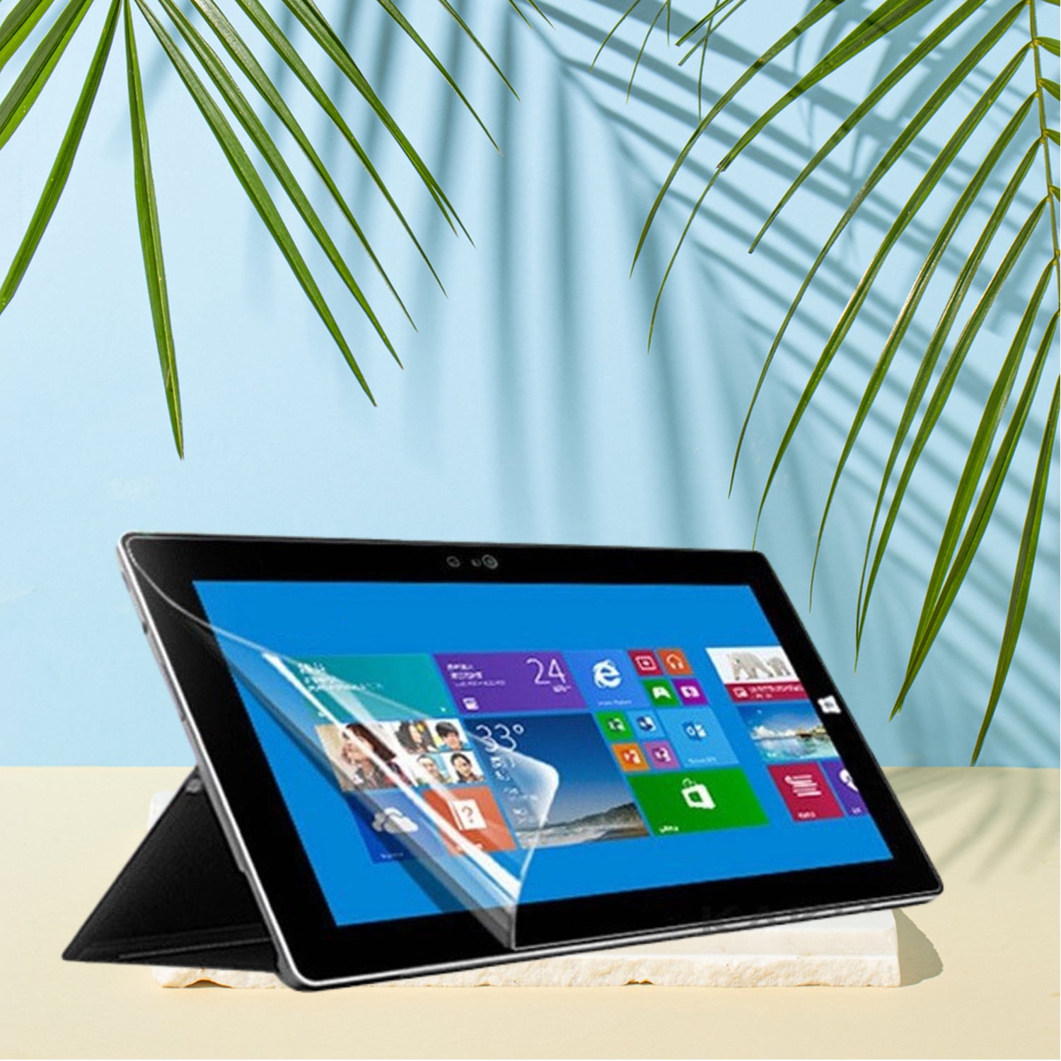 6949 Laptop Screen Protector For 35cmx20cm Displays- Anti Blue Light Eye Protection Filter Film Acrylic Hang Anti-scratch Protector Panel Relieve Eye Fatigue Protect Eyesight (35cmx20cm)
