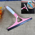0620 Home Practical Washing Brush Magic Spray Type Cleaning Brush With Spray Bottle Glass Wiper Window Clean Shave Glass Sponge Car Window Cleaning (1 Pc)