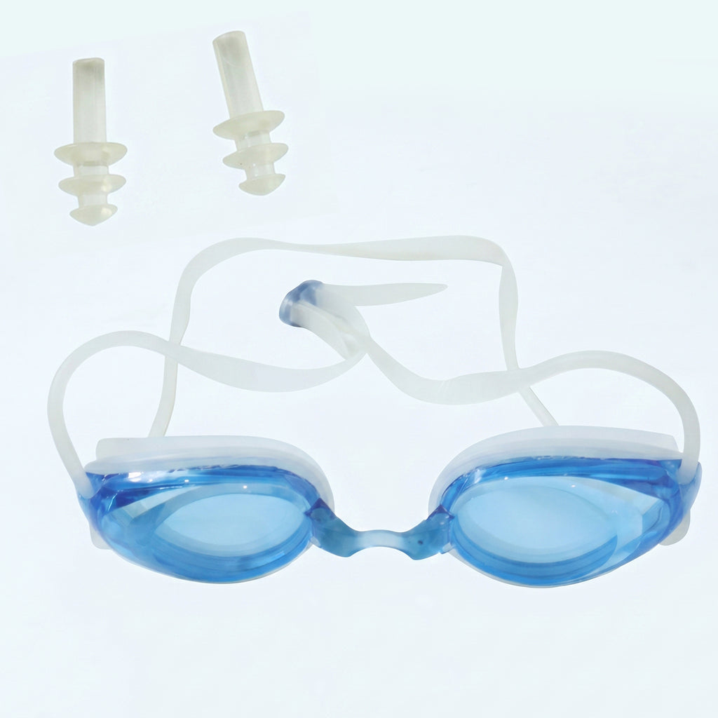 Kids Comfortable Fit Swimming Goggles With Clear Vision And Adjustable Strap  1 Pc