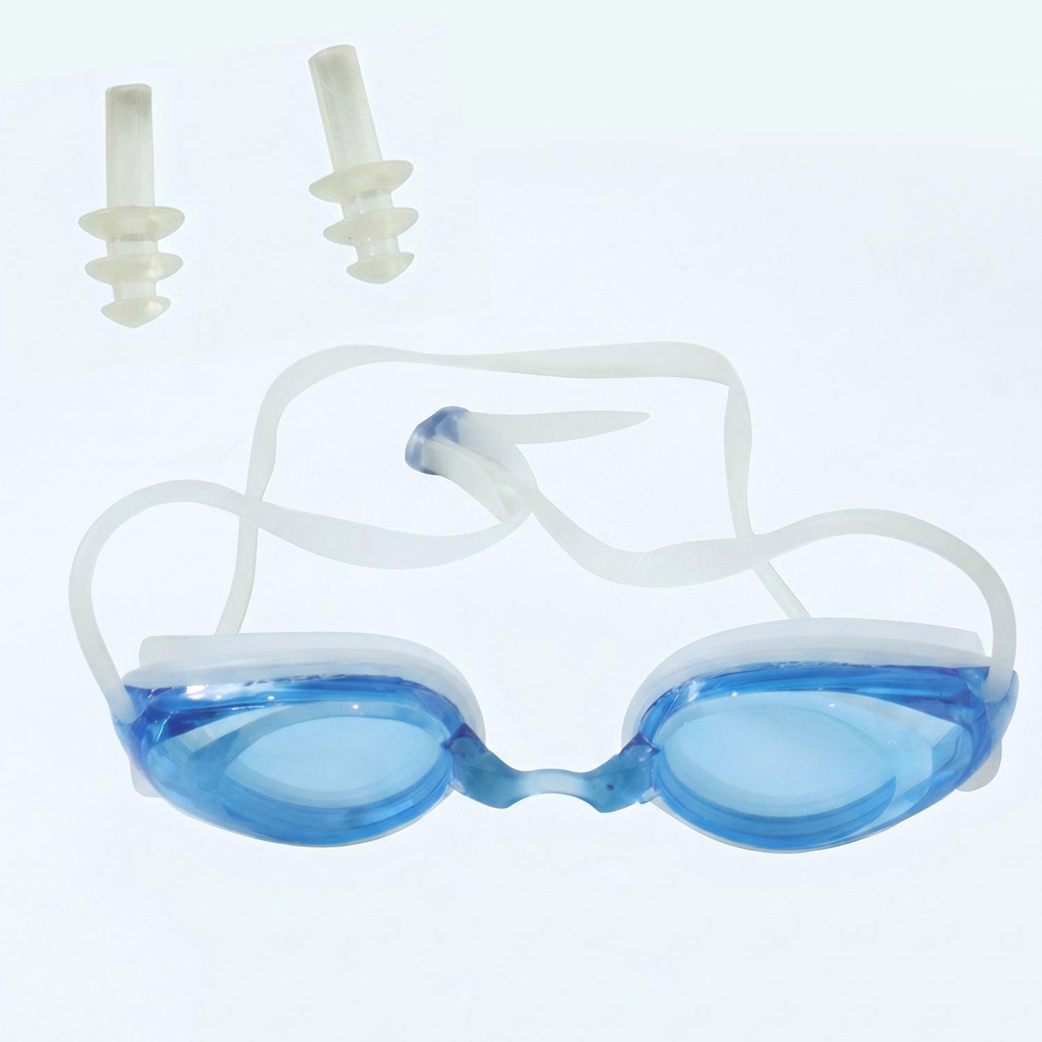 Kids Comfortable Fit Swimming Goggles With Clear Vision And Adjustable Strap  1 Pc