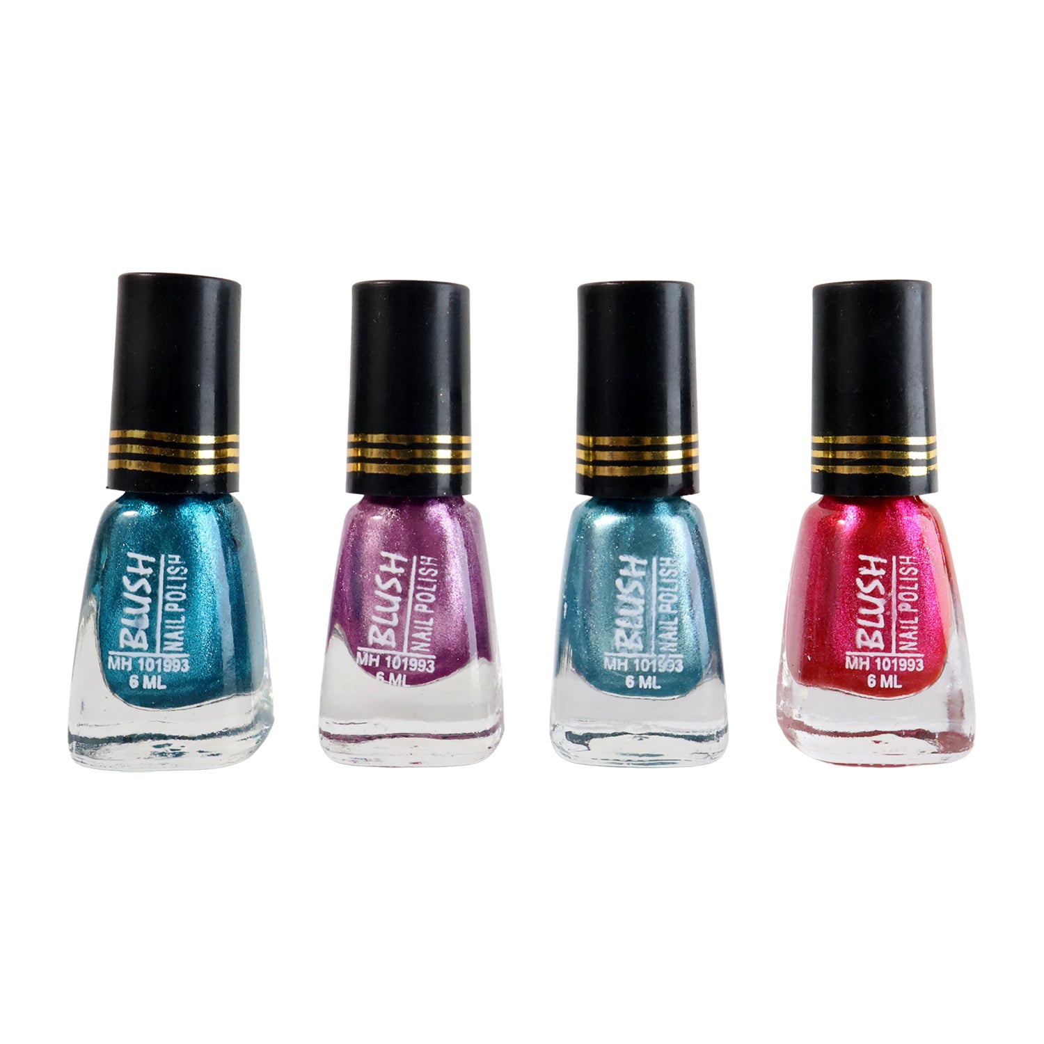 Blush Metallic Mini Nail Polish (Mix Color  6 Ml  1 Pc)