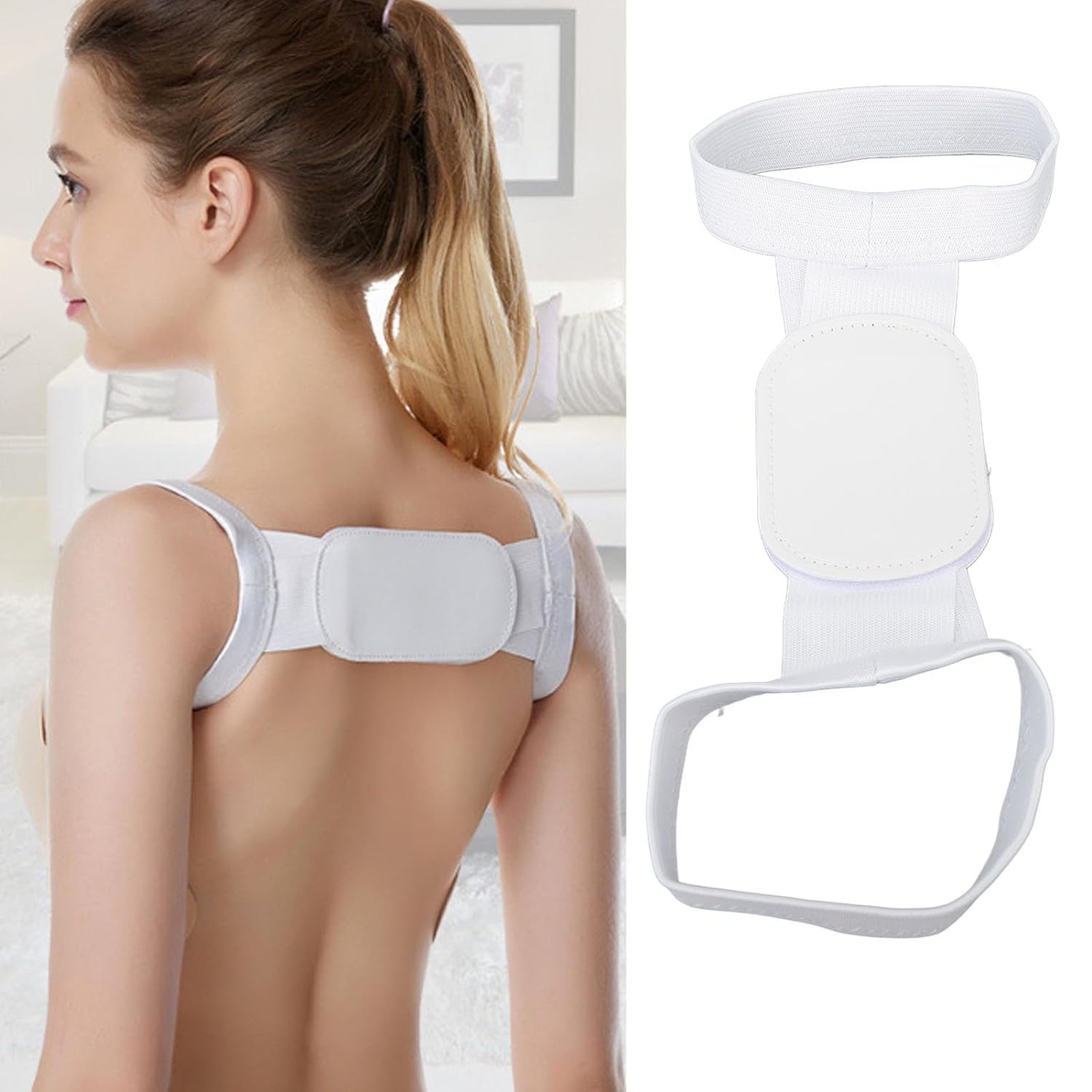 6628 Back And Shoulder Posture Corrector For Adult And Child Corset Back Support Band Corrective Orthosis Posture Correction Health-wh Back Brace Shoulder Support Back Support Belt